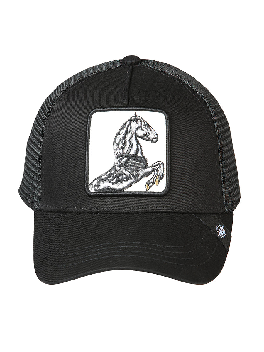 Gorra El General Caballo Tela Negro 45252