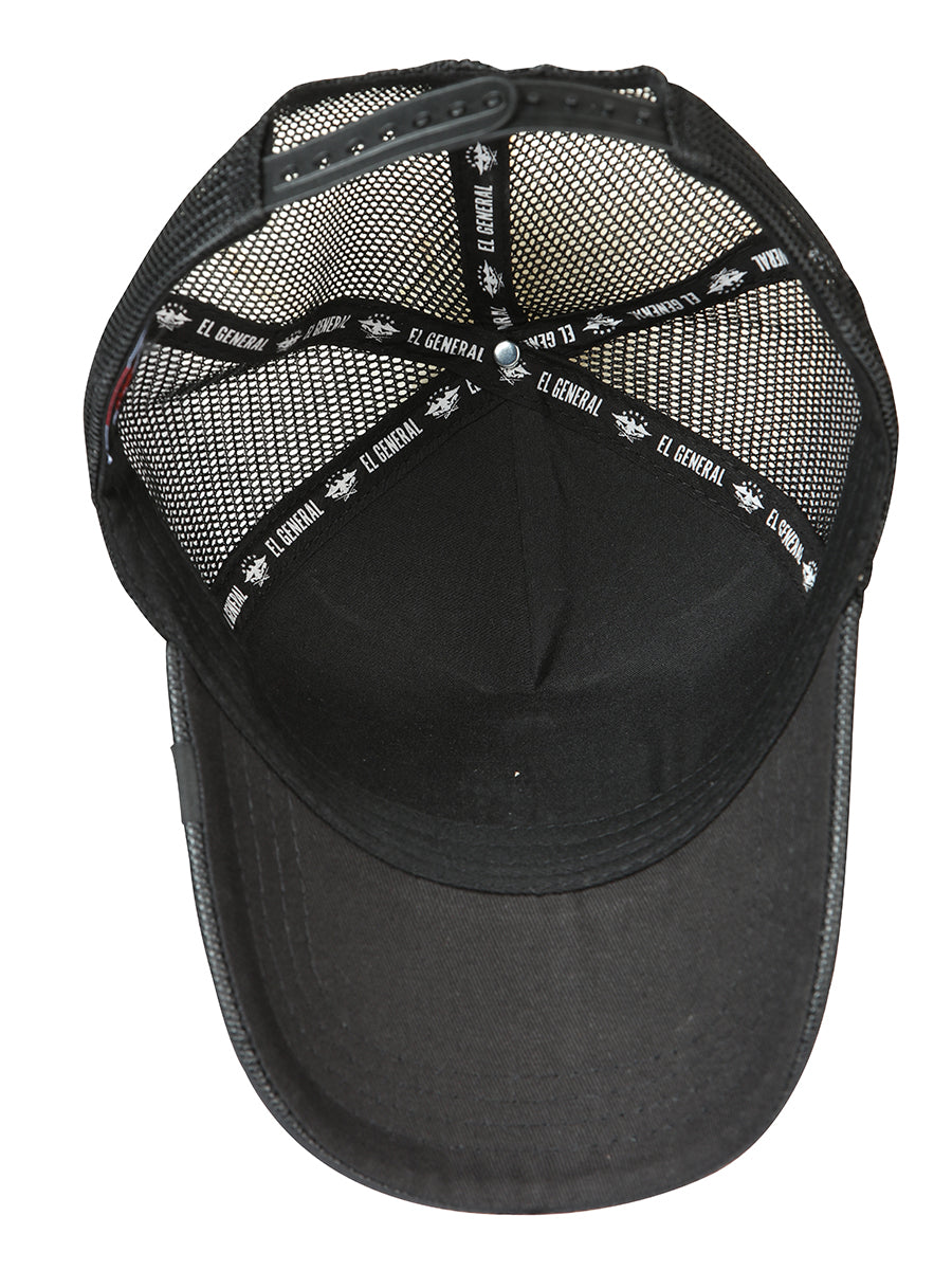 Sombrero Vaquero de Hombre El General en Tela Color Negro 45255