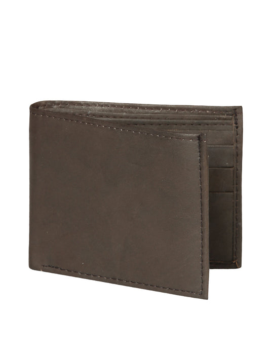 Bolsa de Mujer El General Tri-fold en Piel Color Café 45263