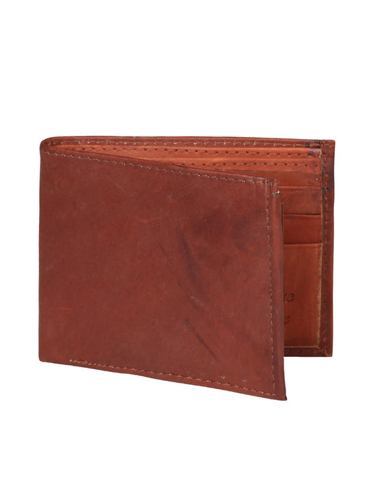 Bolsa de Mujer El General Tri-fold en Piel Color Café 45264