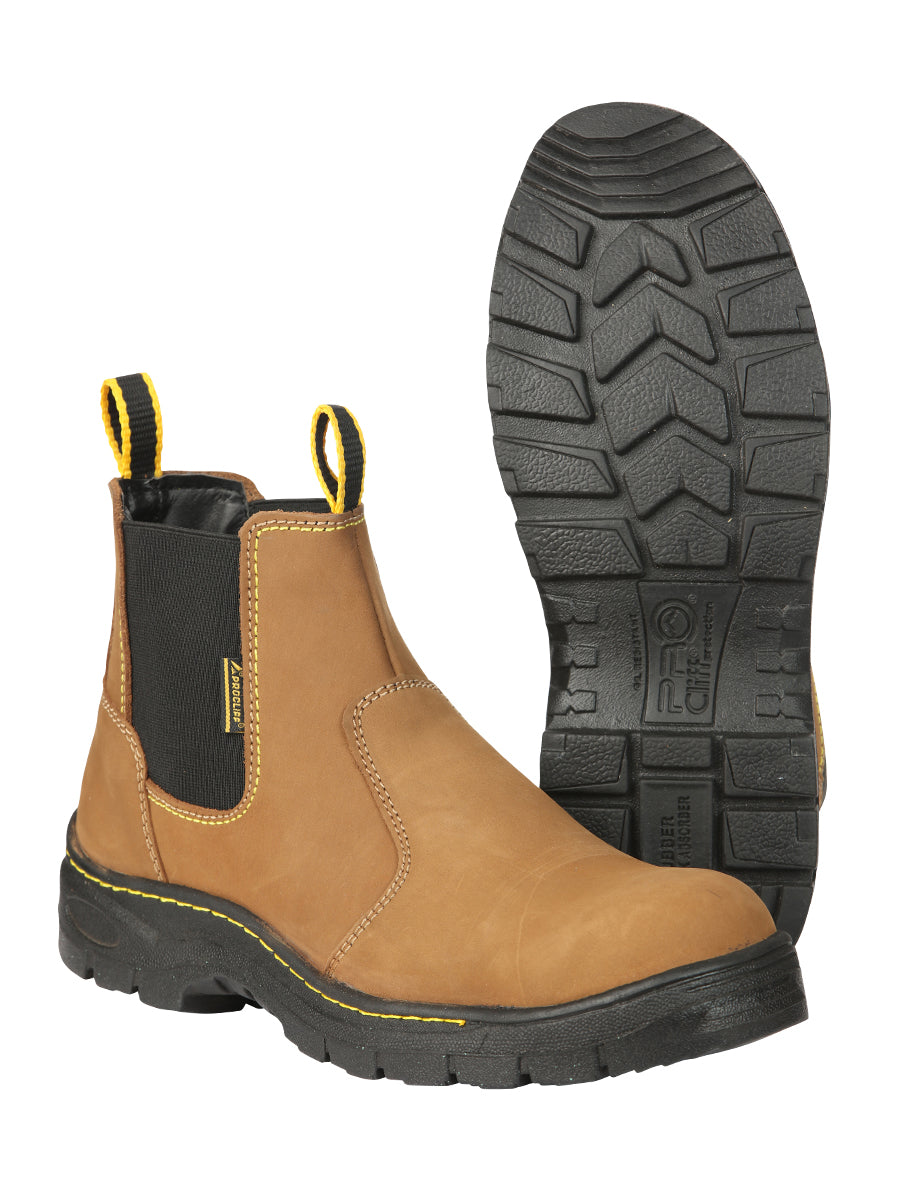 Bota de Trabajo El General Piel Nobuk para Hombre - Modelo 45284