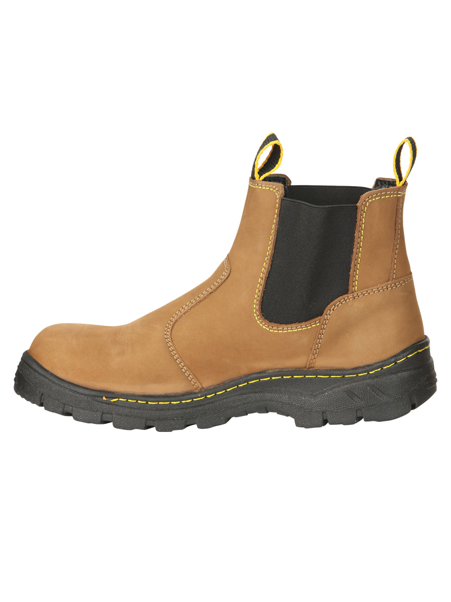 Bota de Trabajo El General Piel Nobuk para Hombre - Modelo 45284