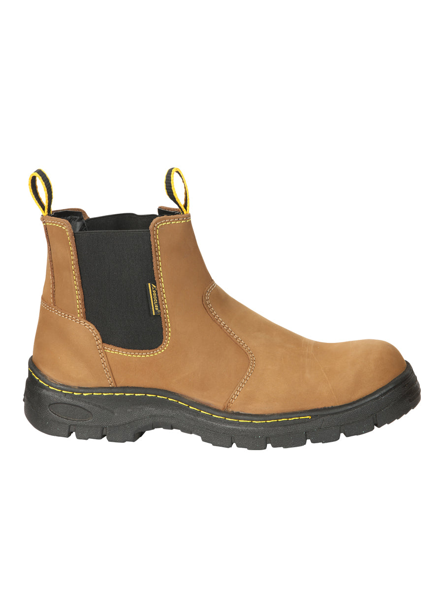 Bota de Trabajo El General Piel Nobuk para Hombre - Modelo 45284