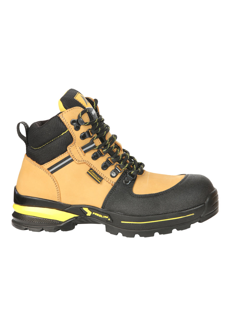 Bota de Trabajo El General Piel Nobuk para Hombre - Miel - Modelo 45285
