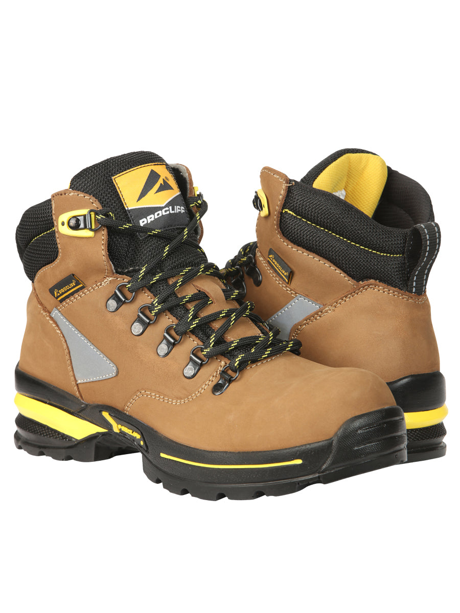 Bota de Trabajo El General Piel Nobuk para Hombre - Modelo 45289