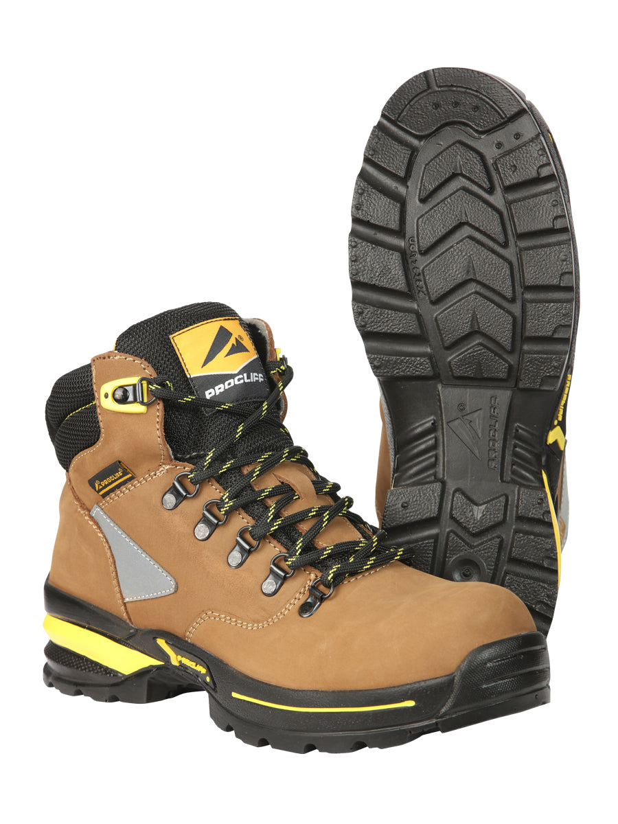 Bota de Trabajo El General Piel Nobuk para Hombre - Modelo 45289