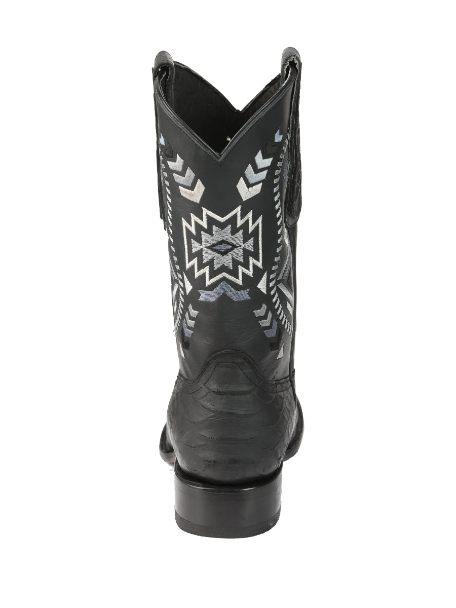 Bota Vaquera de Hombre El General Rodeo en Piel Color Negro 45398