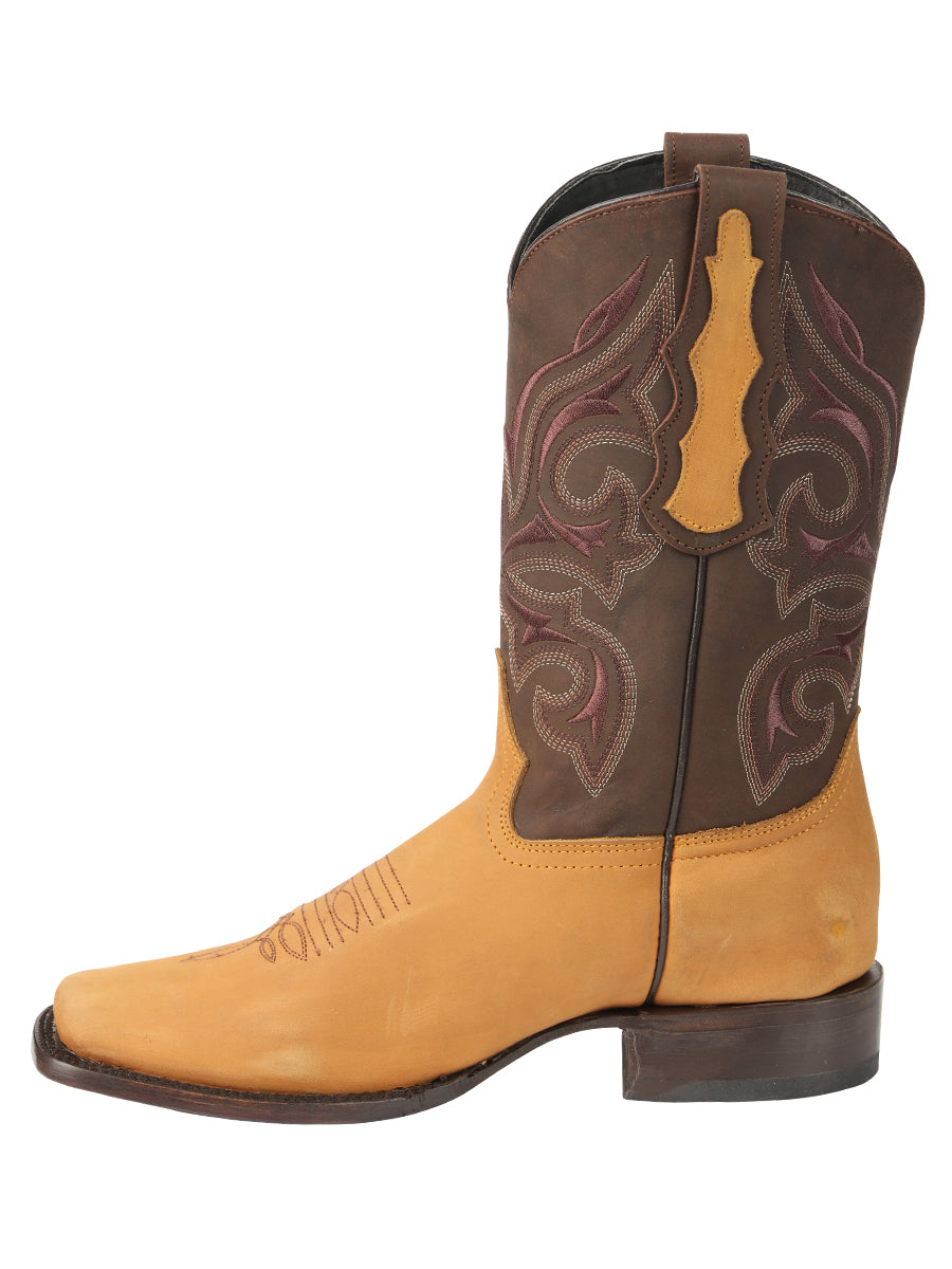 Bota Vaquera de Hombre El General Rodeo en Piel Crazy 45526
