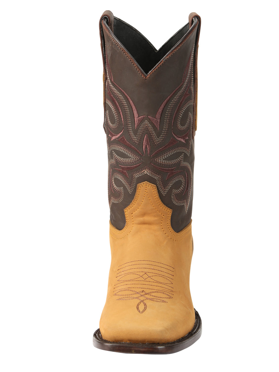 Bota Vaquera de Hombre El General Rodeo en Piel Crazy 45526