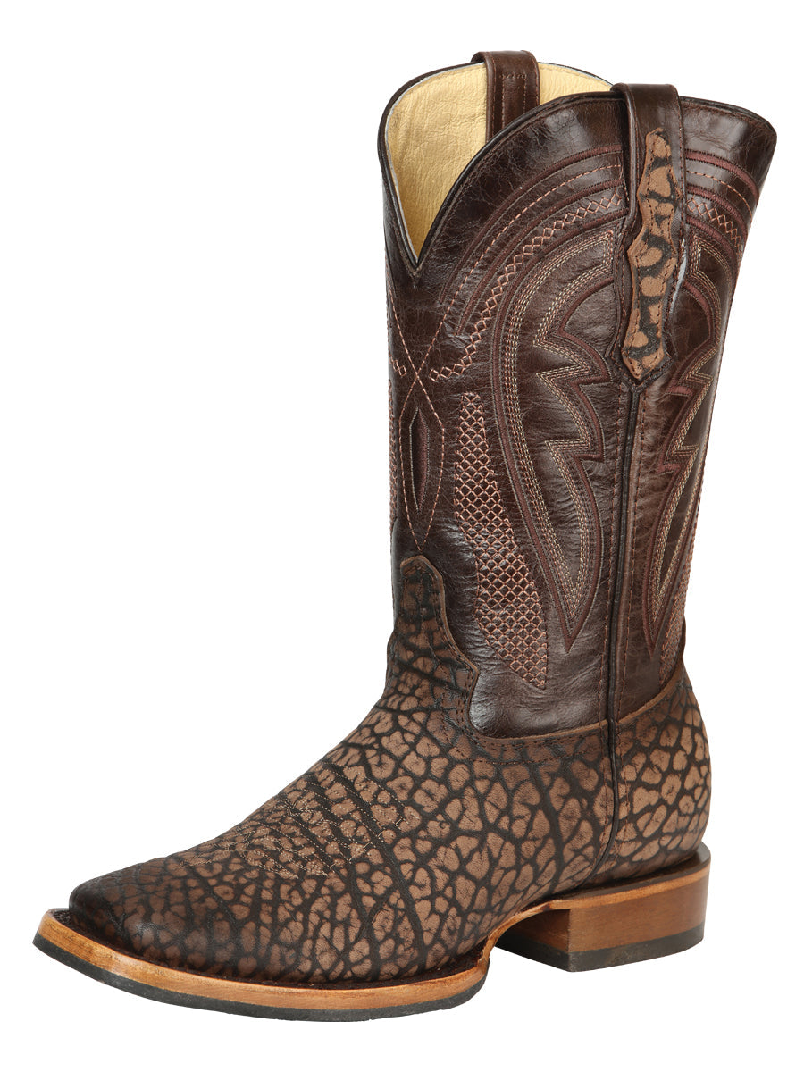Bota Vaquera Rodeo El General para Hombre - Arena - Modelo 45667