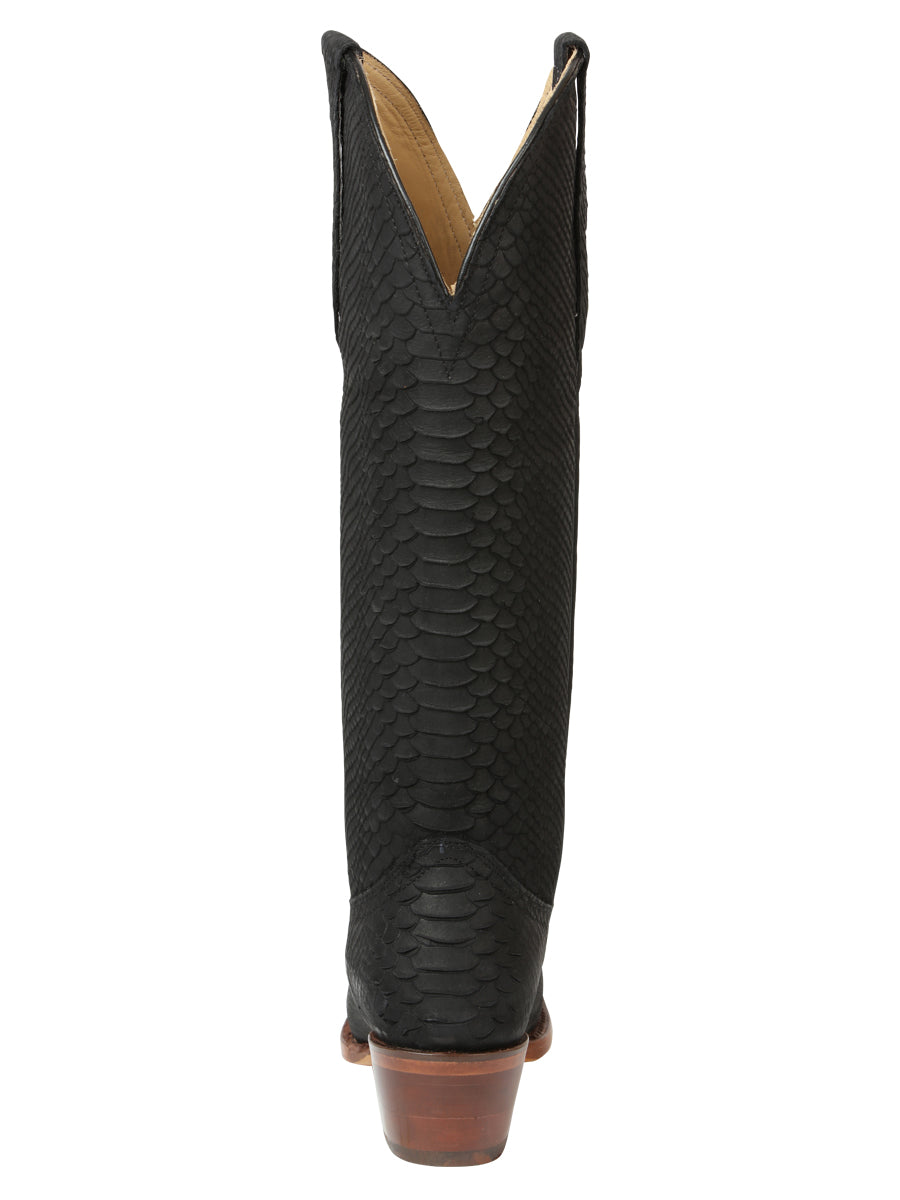 Bota Vaquera de Mujer El General Color Negro 45791