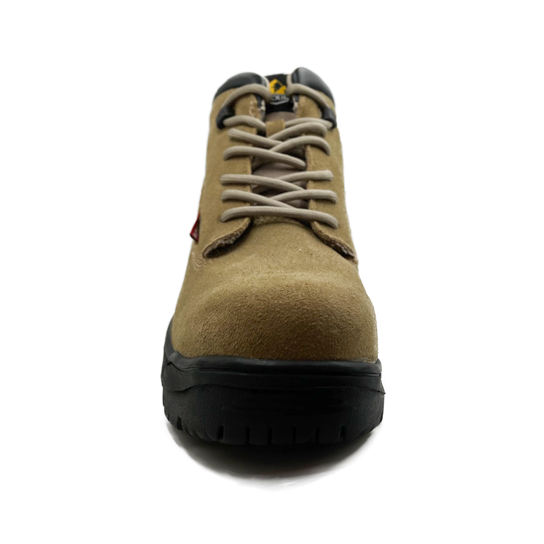 Bota de Trabajo Crosscountry Gamuza para Hombre - Arena - Modelo 2021