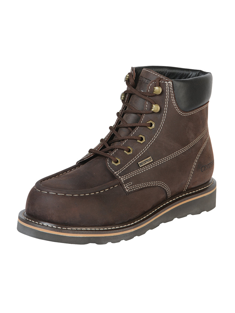 ANKLE WORK BOOT Fiber Toe CENTENARIO / 7 W/ Fiber Toe CRAZY Brown