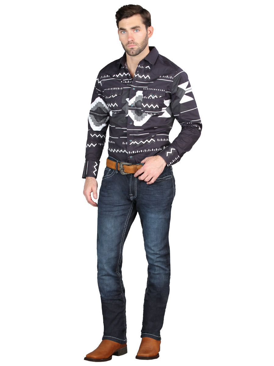 el Norteño Skinny Stretch Mezclilla Pantalón In Oscuro Azul 126635