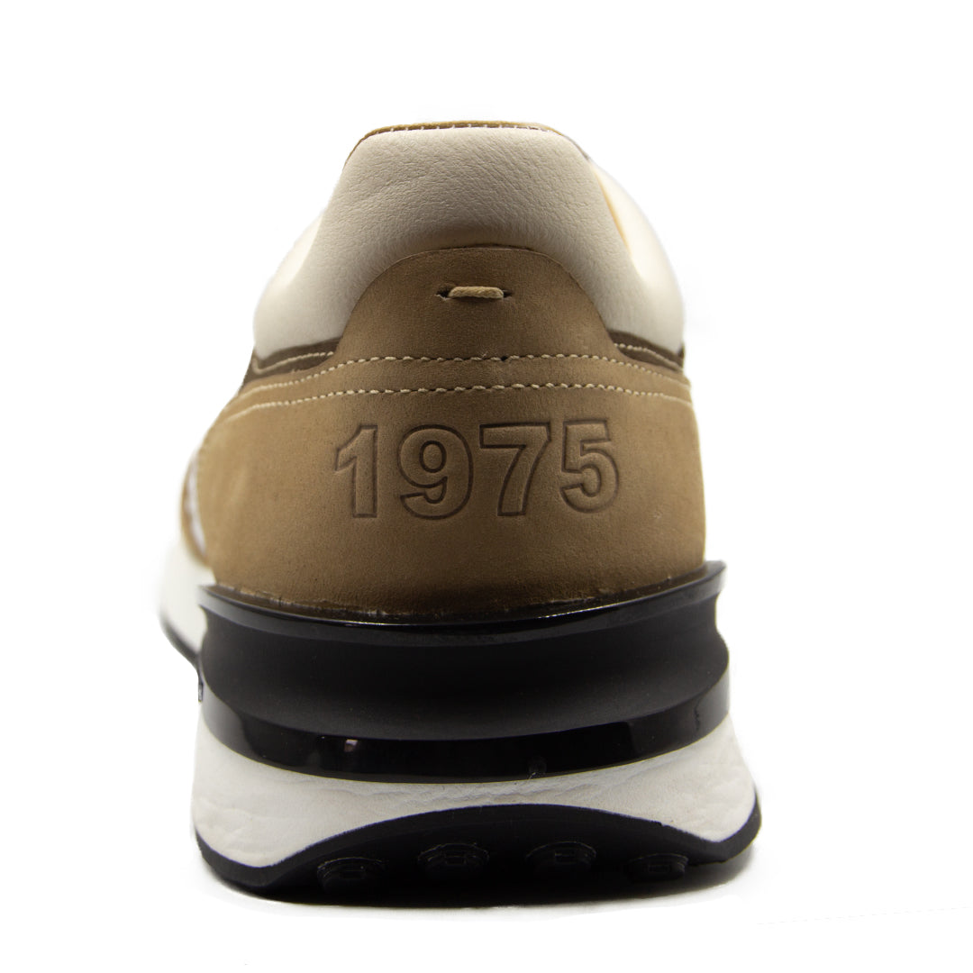 Sneakers Hi-Foam De Piel Tabaco