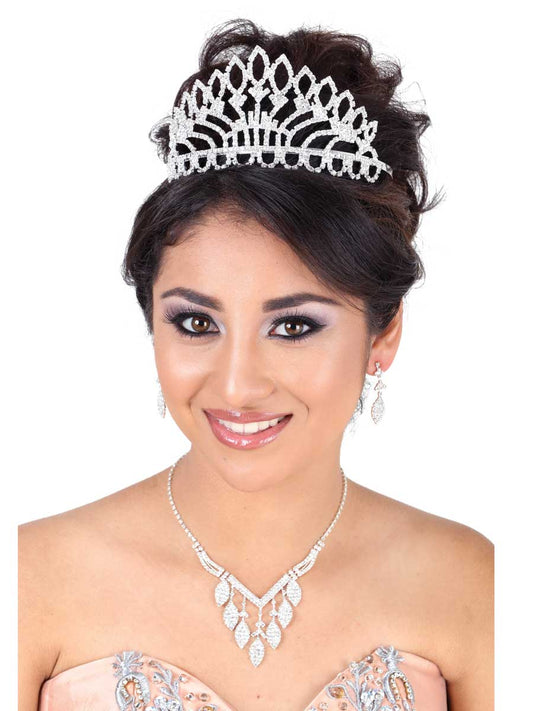 Corona para Quinceañera Mis XV Primaveras Color Plata 600173