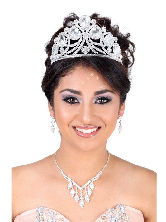 Corona para Quinceañera El General Color Plata 600179