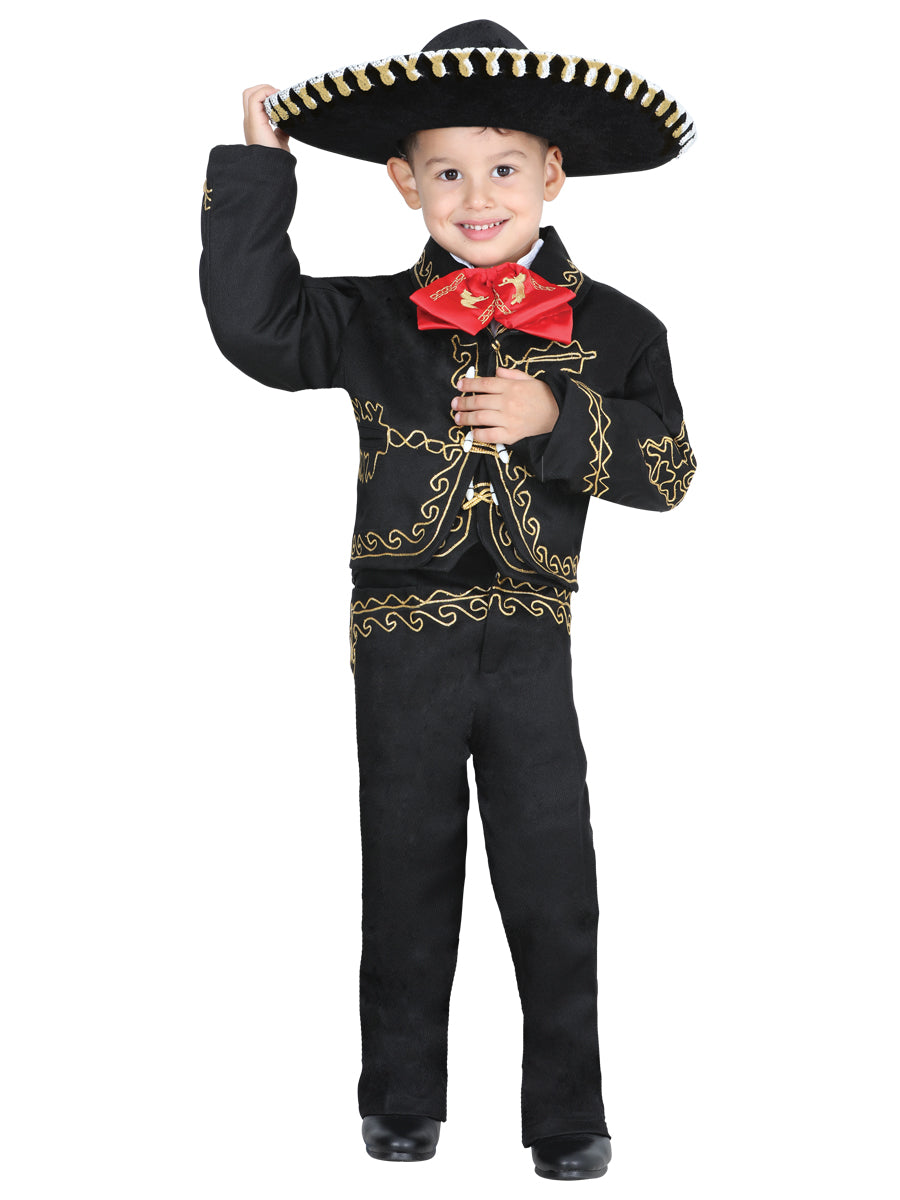 Traje Mis Xv Primaveras Trj Ctll N % Polyester Negro/Oro
