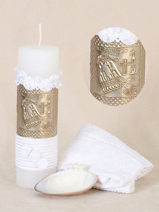 Juego de Velas para XV Años Mis XV Primaveras Artesanal Color Blanco 601875