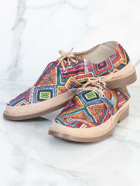 Calzado Tennis México Artesanal MOD.030 Yute Multicolor Color Multicolor 602056