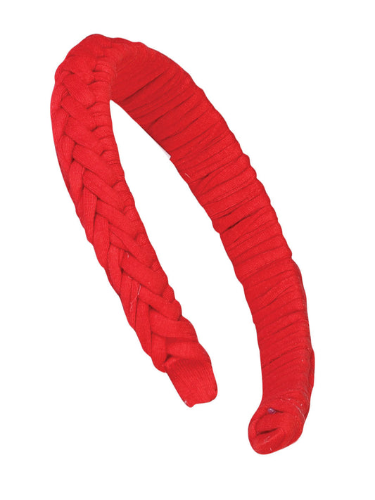Diadema de Mujer México Artesanal C/aro Artesanal en 30% Spandex Color Rojo 602658