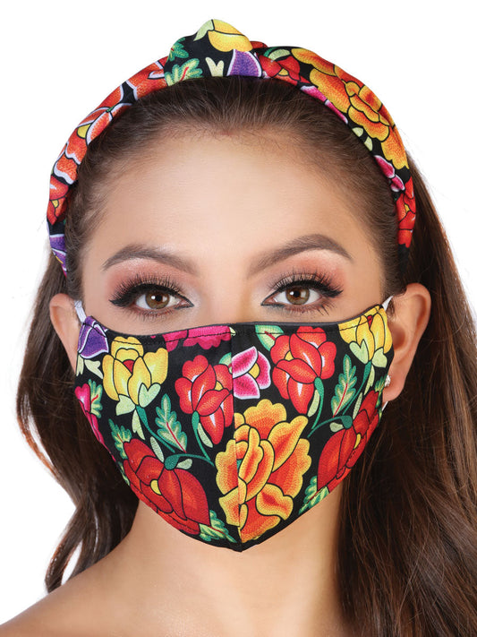 Diadema de Mujer México Artesanal JIM-11 Artesanal en 100% SEDA Color Multicolor 602674