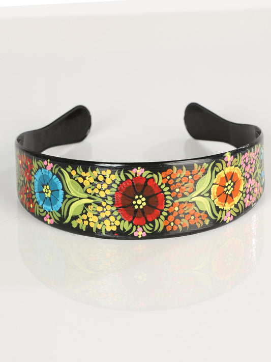 Diadema de Mujer México Artesanal Color Negro/Multicolor 602934