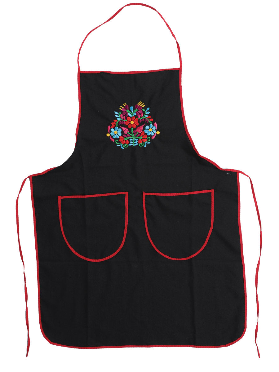 Mandil Mexico Artesanal Mda1 % Negro