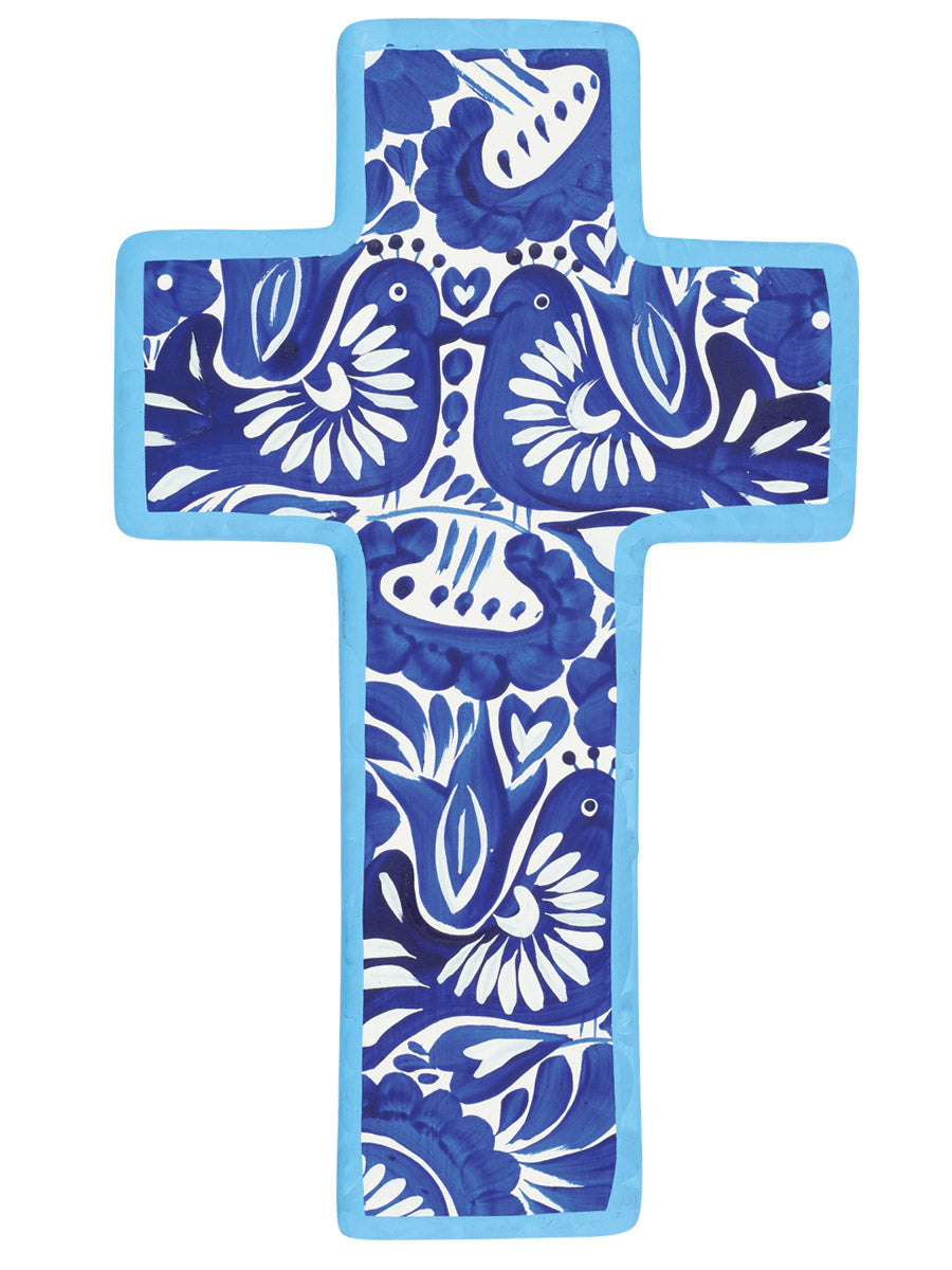 Artículo Decorativo para Hogar México Artesanal en Cerámica Color Azul 603409