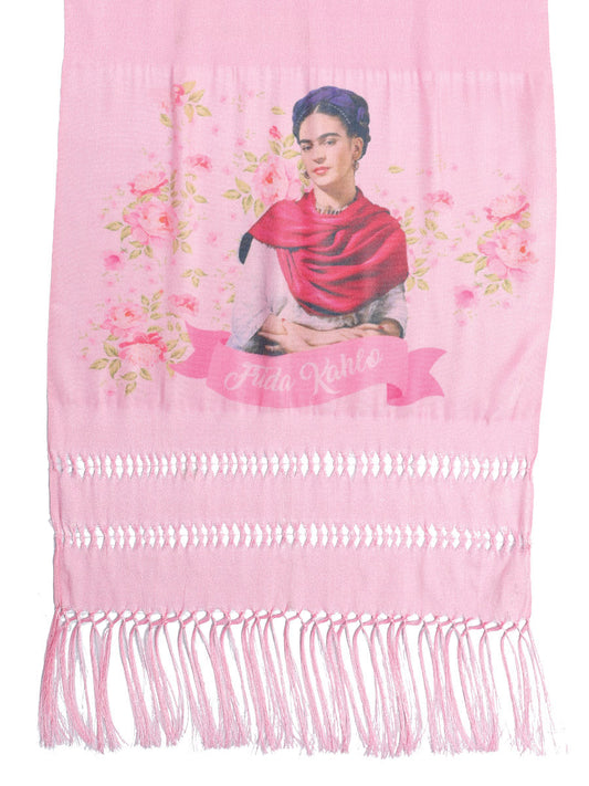 Manta Artesanal México Artesanal en 85% ARTICELA / 15% Poliéster Color Rosa 603744