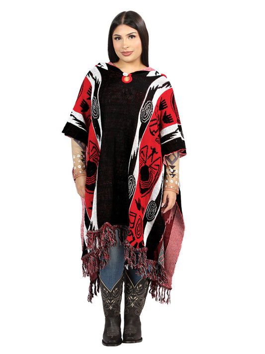 Chamarra de Mujer El General Western Wear SYG-2719 Artesanal en Tela Color Vino 702034
