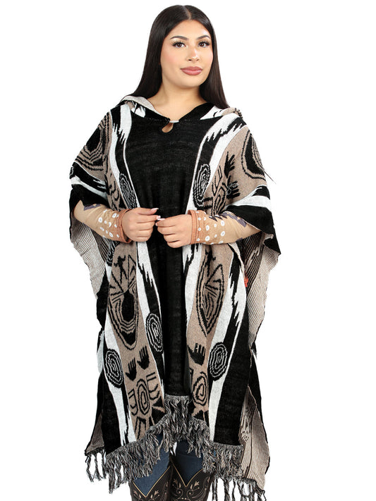Chamarra de Mujer El General Western Wear SYG-2716 Artesanal en Tela Color Café 702035