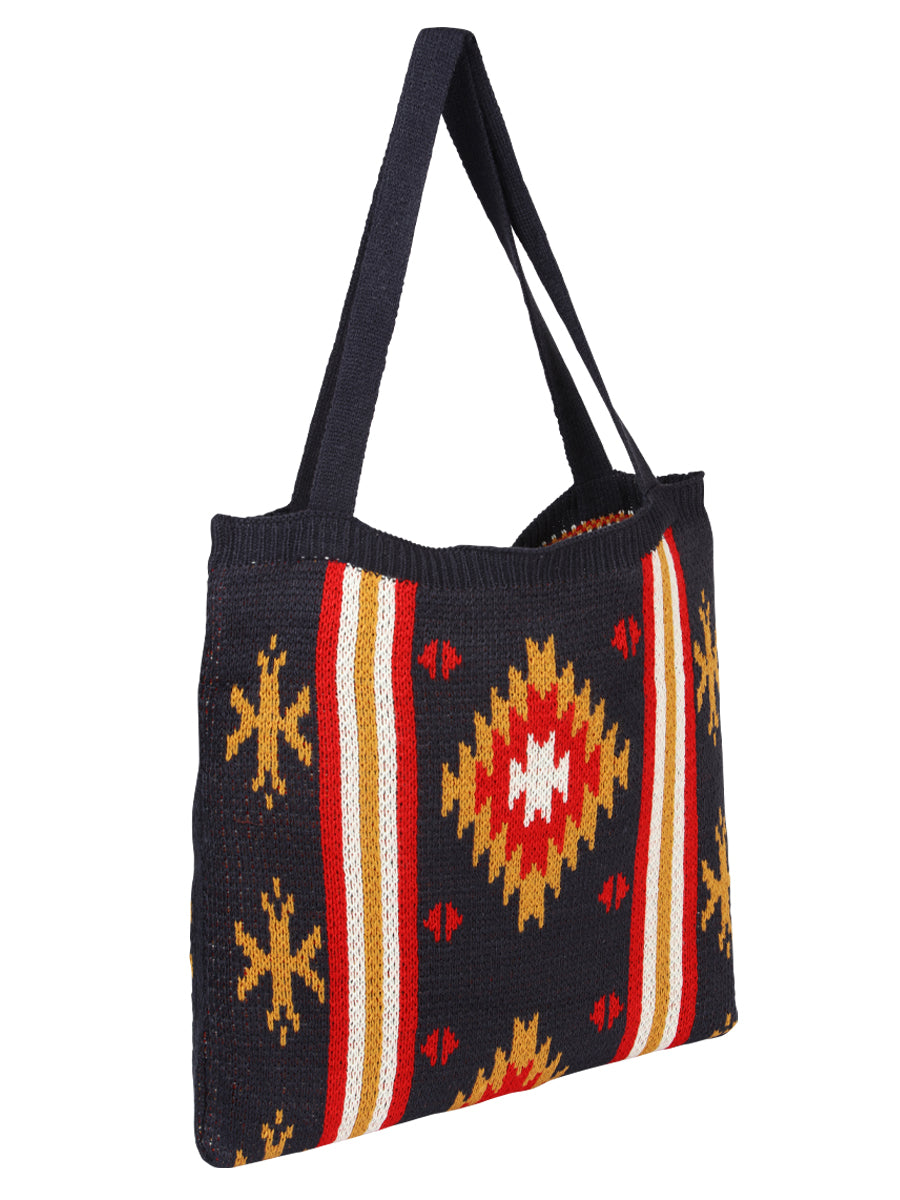 Bolso Geometric El General Western Wear Syg-2649 Pu Multicolor 702040