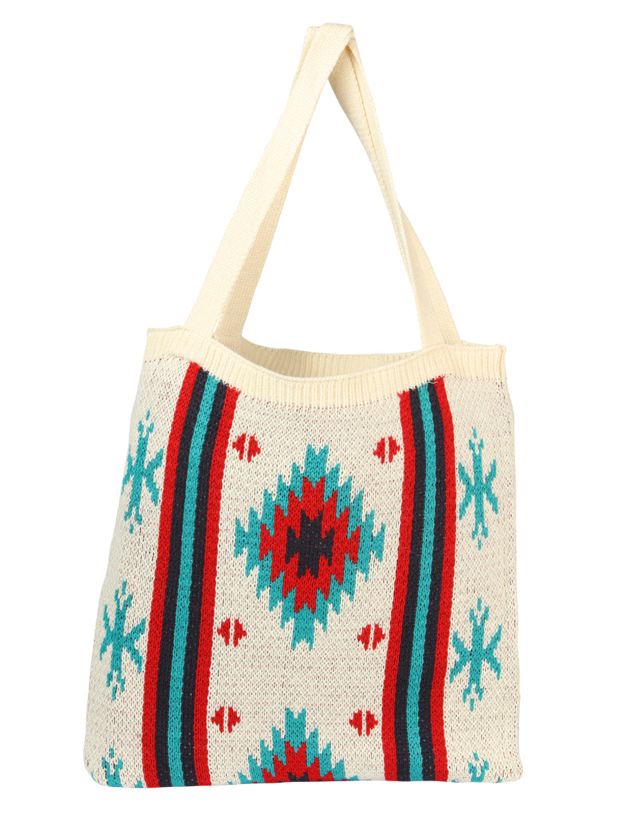 Bolso Geometric El General Western Wear Syg-2649 Pu Multicolor 702040