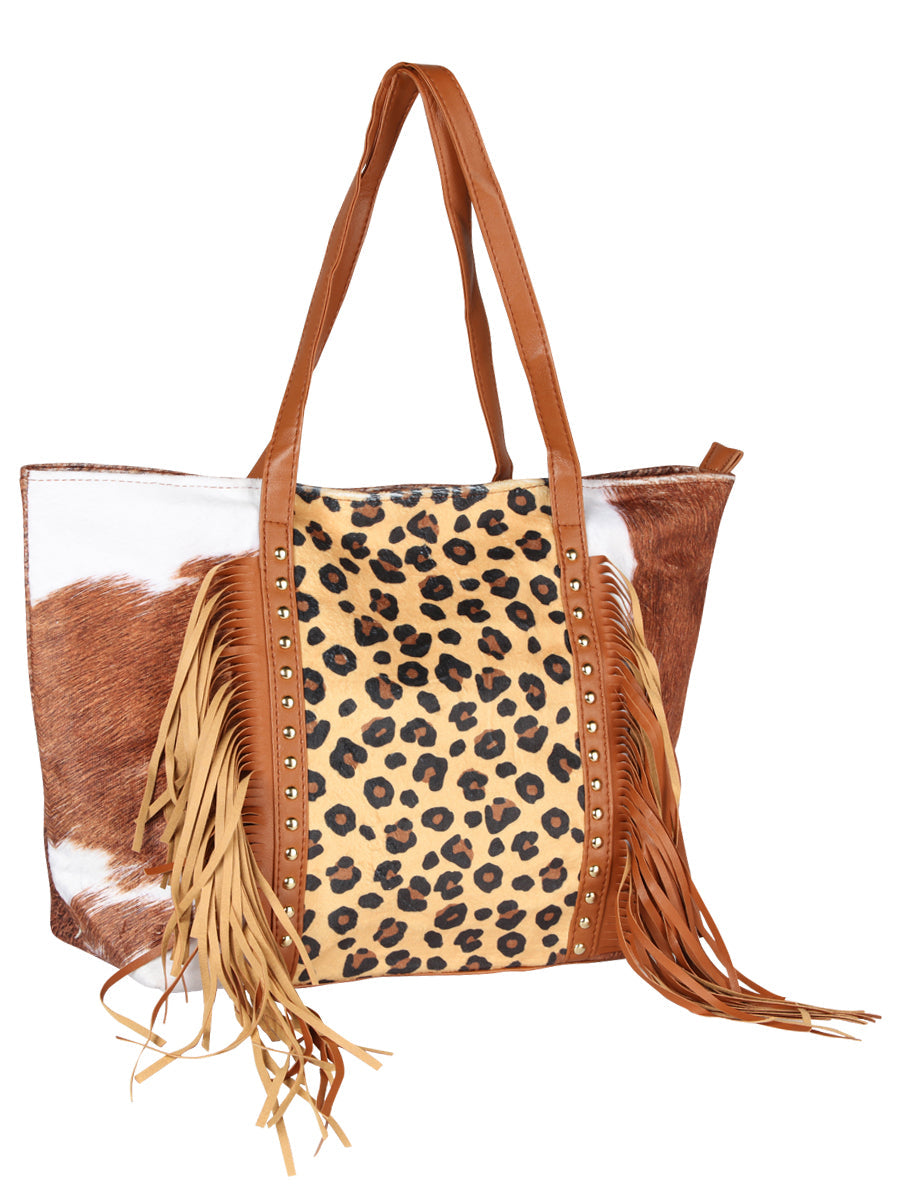 Bolso Fringe El General Western Wear Syg-3209 Pu Tan 702044