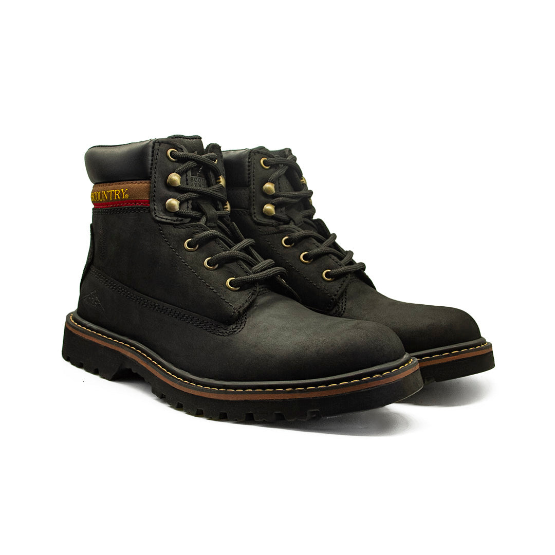 Bota Casual Crosscountry para Hombre - Negro - Modelo 2838