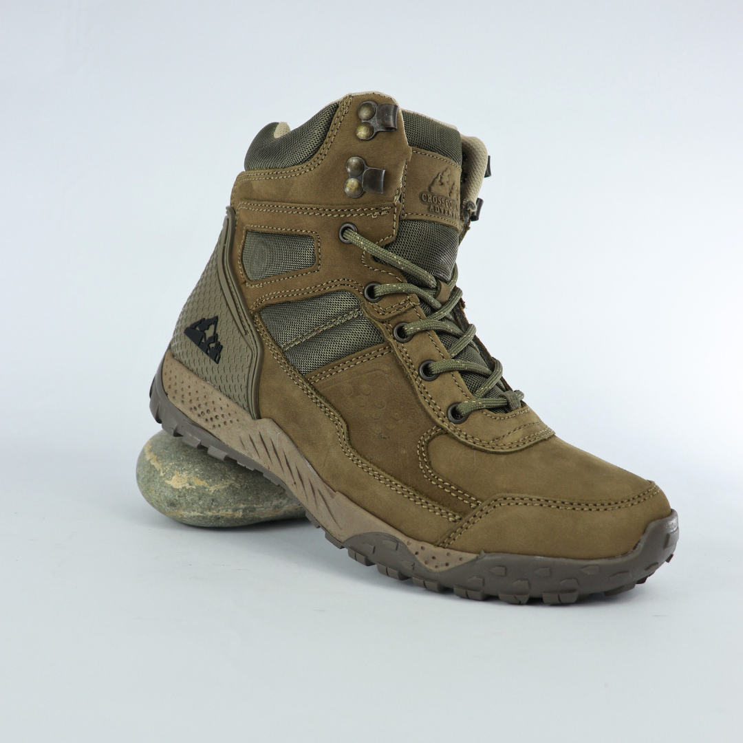 Bota Casual Crosscountry para Hombre - Verde Olivo - Modelo 2803