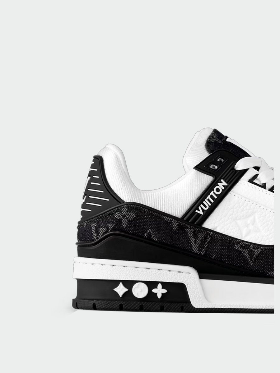 TENIS LOUIS VUITTON LV TRAINER WHITE BLACK