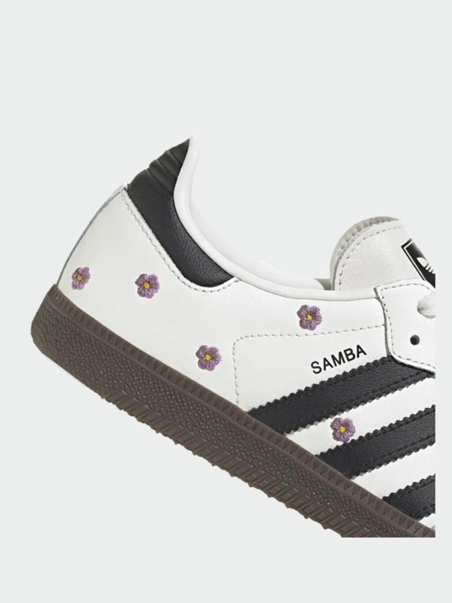 TENIS ADIDAS SAMBA LIGHT PURPLE FLORAL